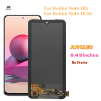 Commande en gros d'écran mobile de panneau d'écran tactile OLED d'origine pour Redmi Note 10 Note 10s 4G