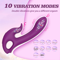 Vibrateur Lapin pour Femme, Jouet Sexuel Adulte, Godemiché pour un Plaisir Accru, Stimulation Clitoridienne, OEM & ODM Acceptables, Vente en Gros Directe Usine