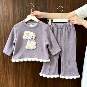 Conjuntos de Ropa de Algodón para Bebés, Lindos y Modernos, con Estampados de Dibujos Animados, para Otoño e Invierno, Venta al Por Mayor de Fábrica - Product Image 5