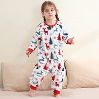 Combinaison en flanelle douce 100% style animal Michley pour enfants, pyjama en flanelle, idéal pour l'automne et l'hiver, manches longues, vente en gros, article pour bébé