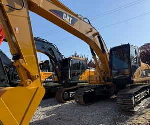 Excavatrice sur chenilles CAT 320CL d'occasion, couple de rotation SY245H 235 kN, pelle hydraulique SR360 SR405HK. - Product Image 4