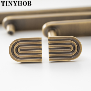 Dòng độc đáo/rắn brass đồ nội thất tủ xử lý tay nắm cửa Tủ Ngăn Kéo kéo trang trí nội thất <span class=keywords><strong>Retro</strong></span> phần cứng C-4496 - Product Image 4