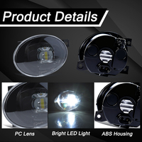 Accessoire automobile de haute qualité avec garantie, phare antibrouillard LED lumineux pour Mercedes-Benz Sprinter 2013 9068200756 9068200856
