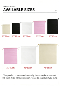 IDEA GIFT Custom <b>Drawstring</b> Bags with Logo custom <b>Drawstring</b> sack Outdoor Gift <b>drawstring</b> bag Washable Reusable Simple Style - Product Image 4