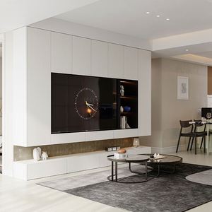 Mueble de TV Compacto con Cajones Ocultos para Espacios Pequeños, Muebles para Sala de Estar, Hotel y Apartamento - Product Image 3