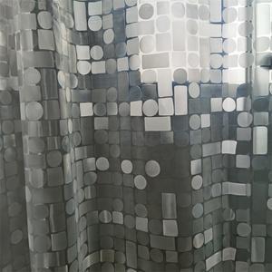Cortina <span class=keywords><strong>de</strong></span> ducha transparente <span class=keywords><strong>de</strong></span> 72X78 pulgadas, <span class=keywords><strong>cortinas</strong></span> <span class=keywords><strong>de</strong></span> ducha <span class=keywords><strong>de</strong></span> <span class=keywords><strong>baño</strong></span> <span class=keywords><strong>largas</strong></span>, revestimiento <span class=keywords><strong>de</strong></span> ducha <span class=keywords><strong>de</strong></span> <span class=keywords><strong>baño</strong></span> con diseño <span class=keywords><strong>de</strong></span> cubo <span class=keywords><strong>de</strong></span> agua 3D impermeable - Product Image 4