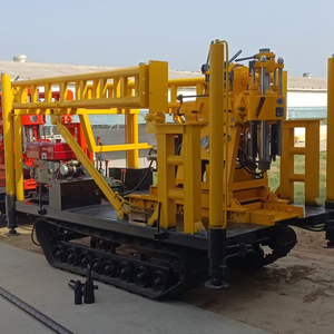 Fabricant 100m 150m 200m Diesel hydraulique portable appareil de forage de puits d'eau machine de forage Mine plates-formes de forage - Product Image 3