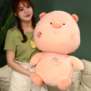 Venta caliente suave cerdo <span class=keywords><strong>gordo</strong></span> juguetes de peluche almohada Adorable <span class=keywords><strong>cerdito</strong></span> peluche niños regalos PP algodón relleno para la decoración del hogar - Product Image 6