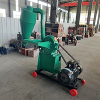Broyeur d'aliments à grande capacité pour usage agricole, pour maïs, céréales, coques de riz, grains de distillateur et coques de fruits
