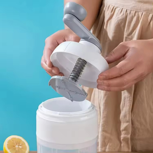 Máquina portátil de hielo raspado Manual para el hogar, batidos de frutas y helados - Product Image 4