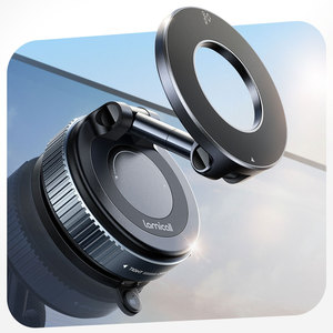 Support de téléphone de voiture Lamicall STCD10 3 en <span class=keywords><strong>1</strong></span>, ventouse puissante, clip pour grille d'aération, support de téléphone pour tableau de bord, support de téléphone de voiture pour pare-brise - Product Image 2