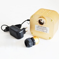 Moteur de lumière à fibre optique 16W RGBW effet scintillant illuminateur de lumière à fibre optique