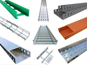 Pour le chemin de câbles de Type <span class=keywords><strong>Cablofil</strong></span> panier d'échelle de câble en métal 50mm et 150mm plateaux de câbles droits en treillis métallique en acier - Product Image 2