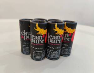 Tube en carton à fond fermé pour rouge à lèvres et déodorant solide, anti-fuite - Product Image 3