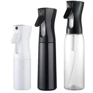 Spray Bottle 200ml 300ml 500ml Hair Salon Empty Plastic Reusable Continuous Hair Fine Plastic Trigger Spray Bottle