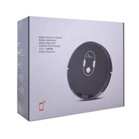 Boîte d'emballage pour aspirateur intelligent blanc ondulé, logo personnalisé, boîtes de couleur, 5 pièces