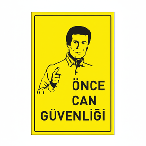 Safety First Sign PVC <b>Vinyl</b> Sticker for Home Decoration - Product Image 2