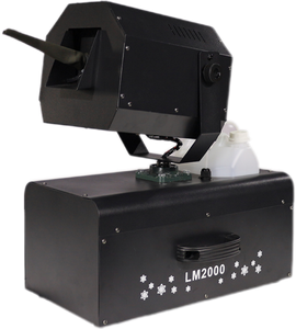 Partiler düğün ve noel kutlamaları için uygun dönen kar tanesi makinesi uzaktan kumandalı kar tanesi makinesi - Product Image 6