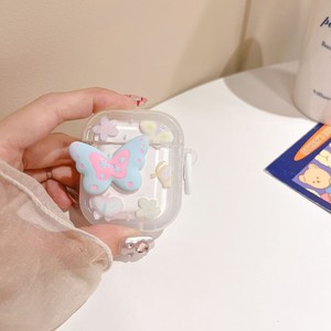 Joli étui pour écouteurs <span class=keywords><strong>papillon</strong></span> 3D avec porte-clés pour <span class=keywords><strong>AirPods</strong></span> 1 2 3 4 3e <span class=keywords><strong>coque</strong></span> souple pour <span class=keywords><strong>AirPods</strong></span> Pro 2 Pro2 étuis de protection - Product Image 5