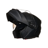 Nuovo Casco Moto Modulare Predator Fashion in ABS, Mezzo Casco Unisex con Doppia Visiera a Sgancio Rapido, Certificato ECE per Motocross