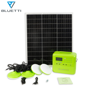 Système solaire domestique prépayé P260 avec batterie LiFePO4 256Wh, panneau solaire 75W, contrôleur MPPT, USB-C 60W max, hors réseau, Afrique - Product Image 5