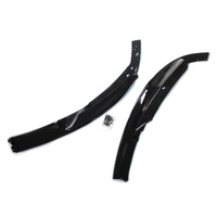 F30 F35 sport lèvre de pare-chocs avant MP texture fibre de carbone séparateur de lèvre avant diffuseur de menton avant pour BMW série 3 F30 F35 F31