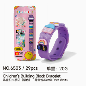 Jouet DIY : Sac de petits blocs pour la création de bracelets, cadeau amusant pour enfants de 6 à 12 ans - Product Image 6