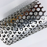 Maille perforée en acier inoxydable sur mesure avec des trous ronds personnalisés