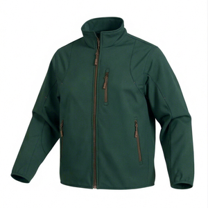 Chaqueta Softshell Ligera de Alta Calidad para Hombre, para Senderismo, Verano, Impermeable, Cortavientos, con Capucha y Forro Polar, Resistente al Viento y a la Lluvia - Product Image 1