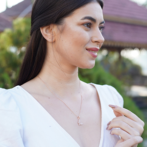 Zyorio Jewels Collar con Colgante de Mariposa de Plata de Ley 925 con Diamantes, Regalo de Lujo para Mujer, para Compromiso, Boda, Aniversario, Uso Diario - Product Image 4