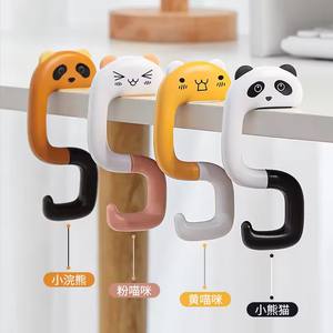 Gancho para Bolsa de Escritorio, Gancho Portátil Antideslizante para Colgar Bolsos y Carteras en la Mesa, para la Escuela, Oficina, Estudiantes, Escritorio, Mochila - Product Image 4