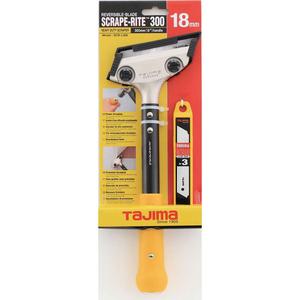 TAJIMA Racloir universel longueur 300 mm largeur de lame 18 mm avec lame interchangeable - Product Image 3