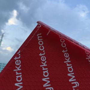 Sobres acolchados <span class=keywords><strong>de</strong></span> burbujas rojas con logotipo personalizado, sobres <span class=keywords><strong>de</strong></span> envío <span class=keywords><strong>de</strong></span> ropa, <span class=keywords><strong>bolsas</strong></span> <span class=keywords><strong>de</strong></span> correo <span class=keywords><strong>de</strong></span> entrega <span class=keywords><strong>de</strong></span> mensajería - Product Image 5
