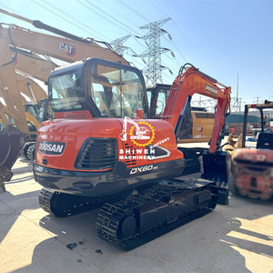 6ton Used Doosan Mini Excavator DX60 With Original Engine Pump Secondhand <b>Small</b> Excavator DX60 DX70 DX80 Doosan Machinery - Product Image 2