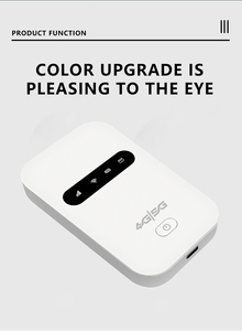 เราเตอร์มือถือ 4G/5G สำหรับโรงงาน ความเร็ว 150Mbps เราเตอร์ไร้สาย 4G LTE ขนาดพกพา 3000mAh พร้อมช่องใส่ซิมการ์ด โมเด็มพกพาแบบพ็อกเก็ต ฮอตสปอตมือถือ - Product Image 5