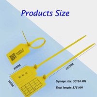 Scellés en plastique pour vêtements Fabricant d'étiquettes volantes Logo personnalisé Sac à main pour chaussures jetables Cravates zippées Étiquettes de sécurité Étiquettes pour t-shirt