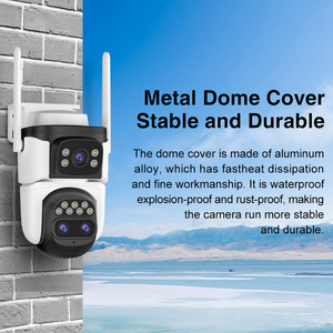 Veesky cr621zr 9mp Wifi Camera an ninh hai cách liên lạc ba ống kính Tầm xa zoom Mạng máy ảnh với phát hiện chuyển động - Product Image 4