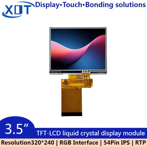 3.5 inch TFT LCD LCM 320x240 Độ phân giải RGB Panel Cảm ứng điện trở với đèn nền LED (-20 ~ 70 Nhiệt độ hoạt động) - Product Image 2