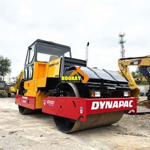 Buen Precio, Rodillo Vibratorio de Doble Tambor Dynapac CC411 Original con Motor DEUTZ, de Segunda Mano, en Venta, Disponible en Stock - Product Image 1
