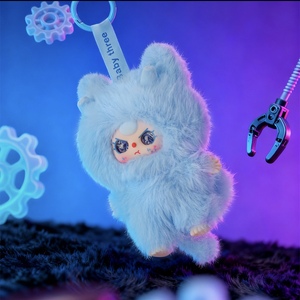 Robot en peluche Baby Three Wa Longlong, corps en peluche, échelle 1/12, style mignon, ensemble complet de 8 boîtes mystères - Product Image 4