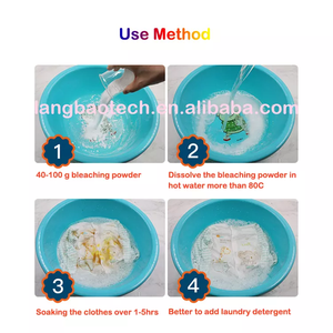 Bột Giặt Chất Tẩy Rửa Chất Tẩy Oxy Cho Quần Áo Chất Tẩy Vết Bẩn Màu An Toàn 500G - Product Image 5