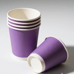 Vasos de papel desechables de doble pared con tapas, impresos a medida, para servicio de bebidas en cafeterías, vaso de papel personalizado - Product Image 3