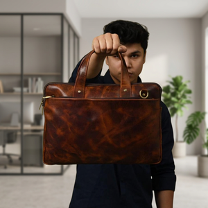 Sac à dos convertible en cuir véritable de crocodile, imperméable, écologique, B.S International, sac à bandoulière, sacoche pour ordinateur portable, moderne - Product Image 3