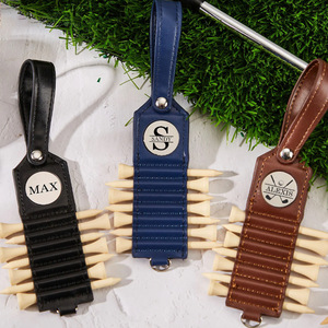 <b>Golf</b> tee storage case, 7-piece PU <b>golf</b> tee keychain, outdoor sports accessories, <b>golf</b> tee tag - Product Image 2