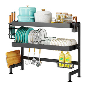 Estante de Almacenamiento para Fregadero Na Jiejie, Cuadrado, Resistente, Escurridor de Platos para Encimera, Diseño Moderno para Uso Doméstico - Product Image 3