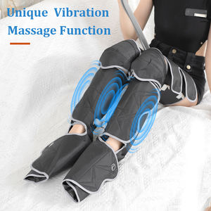 Masseur de jambes sans fil pour la circulation et le soulagement de la douleur musculaire, appareil de compression d'air pour les jambes, les mollets, les cuisses et les pieds avec chaleur au niveau du genou - Product Image 3