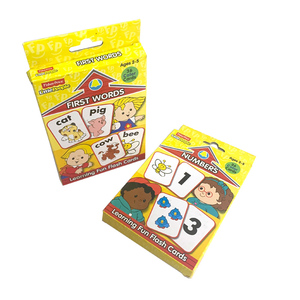 Aangepaste Baby Leren Kaarten Educatieve Abc Alfabet Flash Kaarten Voor Kinderen Onderwijs - Product Image 1