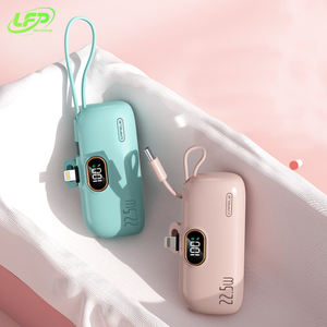 Custom Mini KC Mobile 22.5W 5000mah Chargeur portable Chargement rapide Petites banques d'alimentation mobile pour iPhone Capsule Power Bank - Product Image 1