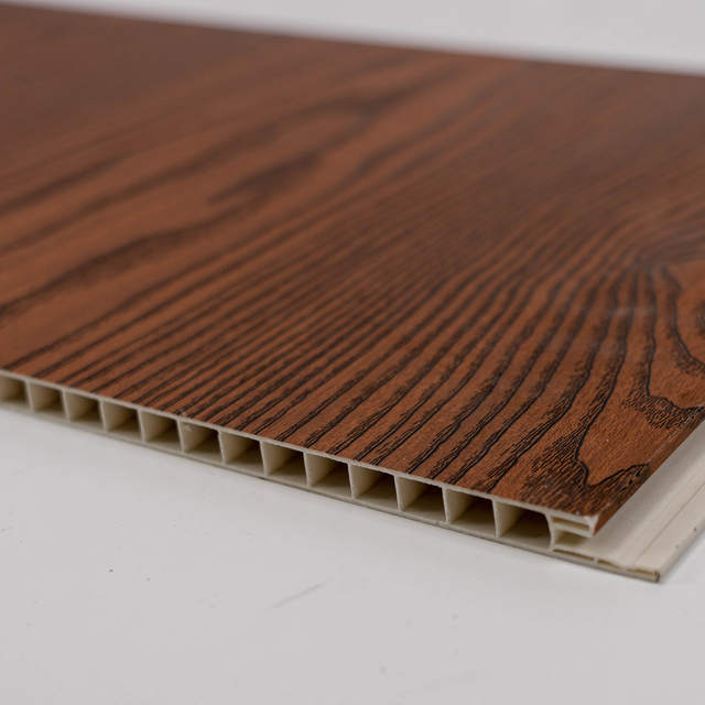 V groove Very Strong Wood PVC Panel for Apartment Decor Indoor