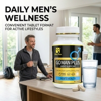 Comprimés de soutien de la libido masculine avec Maca et peptide d'huître pour la vitalité et les performances OEM ODM Marque privée